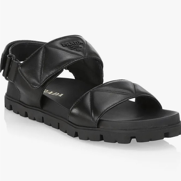 Prada Matelasse Sport Sandal - Picture 1 of 7
